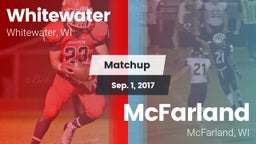 Matchup: Whitewater High vs. McFarland  2017
