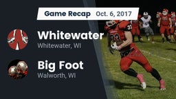 Recap: Whitewater  vs. Big Foot  2017
