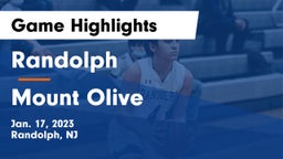 Randolph  vs Mount Olive  Game Highlights - Jan. 17, 2023
