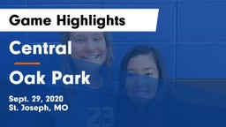 Central  vs Oak Park  Game Highlights - Sept. 29, 2020