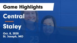 Central  vs Staley  Game Highlights - Oct. 8, 2020