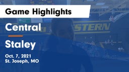 Central  vs Staley  Game Highlights - Oct. 7, 2021