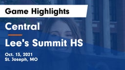 Central  vs Lee's Summit HS Game Highlights - Oct. 13, 2021