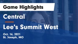 Central  vs Lee's Summit West  Game Highlights - Oct. 16, 2021