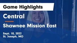 Central  vs Shawnee Mission East  Game Highlights - Sept. 10, 2022