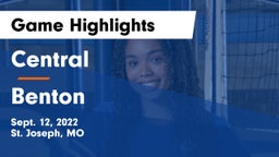 Central  vs Benton  Game Highlights - Sept. 12, 2022