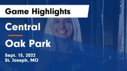 Central  vs Oak Park  Game Highlights - Sept. 15, 2022