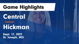 Central  vs Hickman  Game Highlights - Sept. 17, 2022