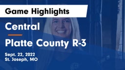 Central  vs Platte County R-3 Game Highlights - Sept. 22, 2022