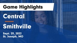 Central  vs Smithville  Game Highlights - Sept. 29, 2022