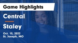Central  vs Staley  Game Highlights - Oct. 15, 2022
