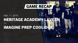 Recap: Heritage Academy Laveen vs. Imagine Prep Coolidg 2015