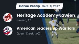 Recap: Heritage Academy Laveen vs. American Leadership Warriors 2017