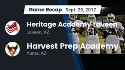 Recap: Heritage Academy Laveen vs. Harvest Prep Academy  2017