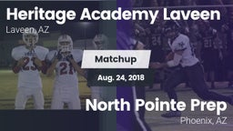 Matchup: Heritage Academy vs. North Pointe Prep  2018