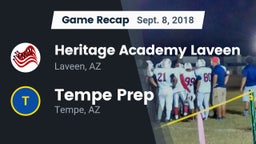 Recap: Heritage Academy Laveen vs. Tempe Prep  2018