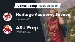 Recap: Heritage Academy Laveen vs. ASU Prep  2018