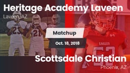 Matchup: Heritage Academy vs. Scottsdale Christian 2018