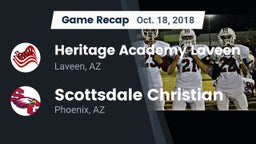 Recap: Heritage Academy Laveen vs. Scottsdale Christian 2018