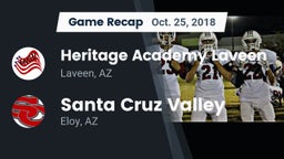 Recap: Heritage Academy Laveen vs. Santa Cruz Valley  2018