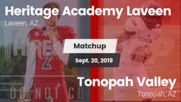Matchup: Heritage Academy vs. Tonopah Valley  2019