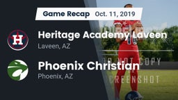 Recap: Heritage Academy Laveen vs. Phoenix Christian  2019