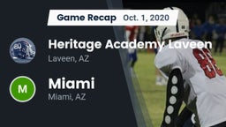 Recap: Heritage Academy Laveen vs. Miami  2020