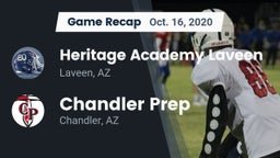 Recap: Heritage Academy Laveen vs. Chandler Prep  2020