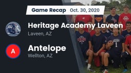 Recap: Heritage Academy Laveen vs. Antelope  2020