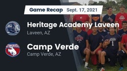 Recap: Heritage Academy Laveen vs. Camp Verde  2021
