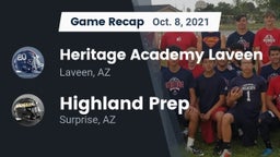 Recap: Heritage Academy Laveen vs. Highland Prep   2021