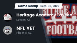Recap: Heritage Academy Laveen vs. NFL YET  2022