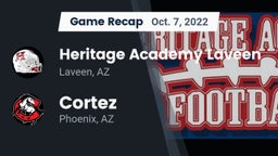 Recap: Heritage Academy Laveen vs. Cortez  2022