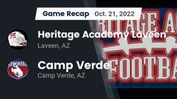 Recap: Heritage Academy Laveen vs. Camp Verde  2022