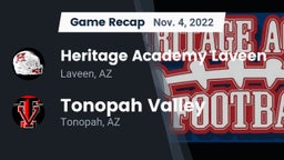 Recap: Heritage Academy Laveen vs. Tonopah Valley  2022