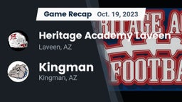 Recap: Heritage Academy Laveen vs. Kingman  2023