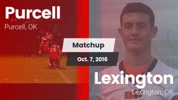 Matchup: Purcell  vs. Lexington  2016