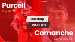 Matchup: Purcell  vs. Comanche  2016