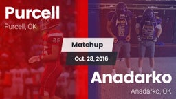 Matchup: Purcell  vs. Anadarko  2016
