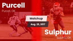 Matchup: Purcell  vs. Sulphur  2017