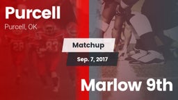 Matchup: Purcell  vs. Marlow 9th 2017