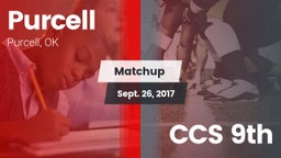 Matchup: Purcell  vs. CCS 9th 2017