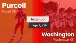 Matchup: Purcell  vs. Washington  2018