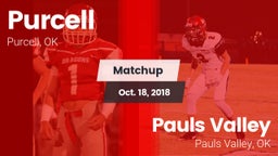 Matchup: Purcell  vs. Pauls Valley  2018