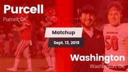 Matchup: Purcell  vs. Washington  2019