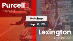 Matchup: Purcell  vs. Lexington  2019