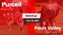 Matchup: Purcell  vs. Pauls Valley  2019