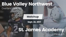 Matchup: Blue Valley NW vs. St. James Academy  2017
