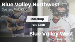 Matchup: Blue Valley NW vs. Blue Valley West  2018