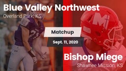 Matchup: Blue Valley NW vs. Bishop Miege  2020